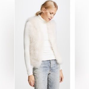 Club Monaco Violet Feather Vest